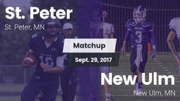 Matchup: St. Peter High Schoo vs. New Ulm  2017