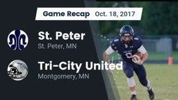 Recap: St. Peter  vs. Tri-City United  2017