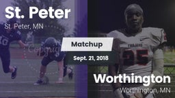 Matchup: St. Peter vs. Worthington  2018