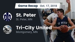 Recap: St. Peter  vs. Tri-City United  2018