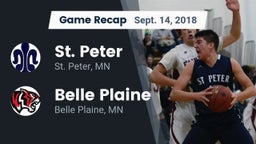 Recap: St. Peter  vs. Belle Plaine  2018