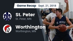 Recap: St. Peter  vs. Worthington  2018