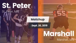 Matchup: St. Peter vs. Marshall  2019