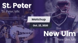 Matchup: St. Peter vs. New Ulm  2020
