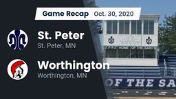 Recap: St. Peter  vs. Worthington  2020