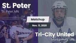 Matchup: St. Peter vs. Tri-City United  2020