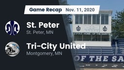 Recap: St. Peter  vs. Tri-City United  2020