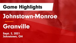 Johnstown-Monroe  vs Granville  Game Highlights - Sept. 2, 2021