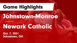 Johnstown-Monroe  vs Newark Catholic  Game Highlights - Oct. 7, 2021