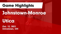 Johnstown-Monroe  vs Utica  Game Highlights - Oct. 12, 2021