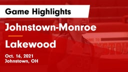 Johnstown-Monroe  vs Lakewood  Game Highlights - Oct. 16, 2021