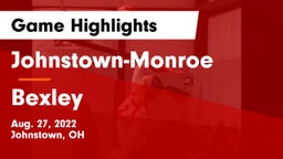 Johnstown-Monroe  vs Bexley  Game Highlights - Aug. 27, 2022
