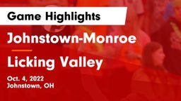 Johnstown-Monroe  vs Licking Valley Game Highlights - Oct. 4, 2022
