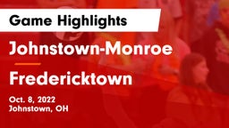 Johnstown-Monroe  vs Fredericktown Game Highlights - Oct. 8, 2022