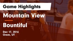 Mountain View  vs Bountiful  Game Highlights - Dec 17, 2016