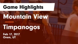 Mountain View  vs Timpanogos  Game Highlights - Feb 17, 2017