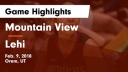 Mountain View  vs Lehi  Game Highlights - Feb. 9, 2018