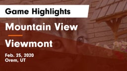 Mountain View  vs Viewmont  Game Highlights - Feb. 25, 2020
