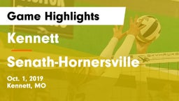 Kennett  vs Senath-Hornersville Game Highlights - Oct. 1, 2019