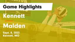 Kennett  vs Malden  Game Highlights - Sept. 8, 2022