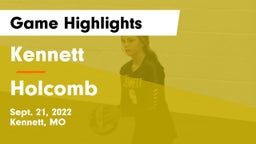 Kennett  vs Holcomb Game Highlights - Sept. 21, 2022