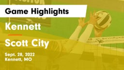 Kennett  vs Scott City  Game Highlights - Sept. 28, 2022