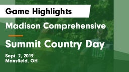 Madison Comprehensive  vs Summit Country Day Game Highlights - Sept. 2, 2019
