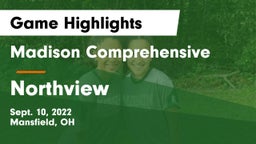 Madison Comprehensive  vs Northview  Game Highlights - Sept. 10, 2022