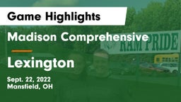 Madison Comprehensive  vs Lexington  Game Highlights - Sept. 22, 2022