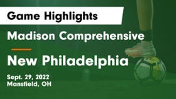 Madison Comprehensive  vs New Philadelphia Game Highlights - Sept. 29, 2022