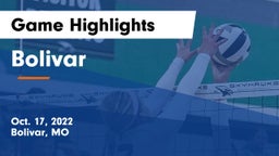 Bolivar  Game Highlights - Oct. 17, 2022