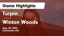 Turpin  vs Winton Woods  Game Highlights - Aug. 25, 2022