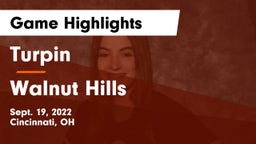 Turpin  vs Walnut Hills  Game Highlights - Sept. 19, 2022