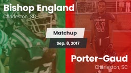 Matchup: Bishop England High vs. Porter-Gaud  2017