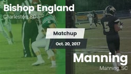 Matchup: Bishop England High vs. Manning  2017