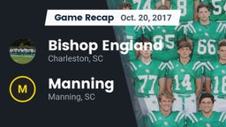 Recap: Bishop England  vs. Manning  2017
