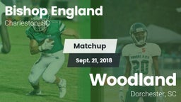 Matchup: Bishop England High vs. Woodland  2018