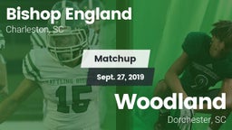 Matchup: Bishop England High vs. Woodland  2019