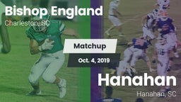 Matchup: Bishop England High vs. Hanahan  2019