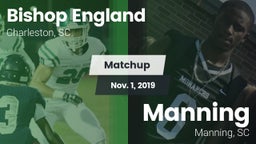 Matchup: Bishop England High vs. Manning  2019