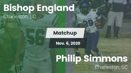 Matchup: Bishop England High vs. Philip Simmons  2020