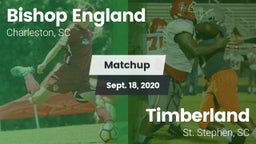 Matchup: Bishop England High vs. Timberland  2020