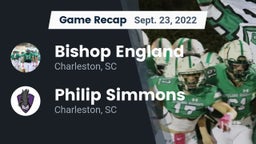Recap: Bishop England  vs. Philip Simmons  2022