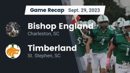 Recap: Bishop England  vs. Timberland  2023