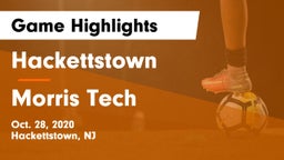 Hackettstown  vs Morris Tech Game Highlights - Oct. 28, 2020