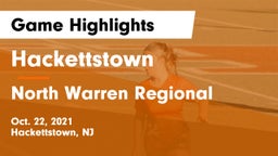 Hackettstown  vs North Warren Regional  Game Highlights - Oct. 22, 2021