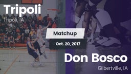 Matchup: Tripoli  vs. Don Bosco  2017