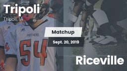 Matchup: Tripoli  vs. Riceville 2019