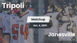 Matchup: Tripoli  vs. Janesville  2019