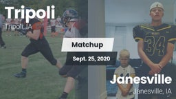 Matchup: Tripoli  vs. Janesville  2020